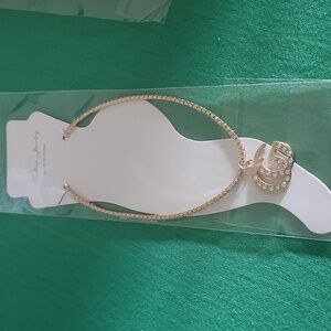 Double g ankle chain by new fashion